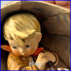 Rare Hummel Goebel Umbrella Boy & Girl 152 / 0 A & B Figurine TMK 4 1964 1972 Rare Hummel Goebel Umbrella Boy & Girl 152 / 0 A & B Figurine TMK 4 1964 1972
