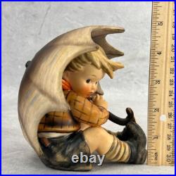 Rare Hummel Goebel Umbrella Boy & Girl 152 / 0 A & B Figurine TMK 4 1964 1972 Rare Hummel Goebel Umbrella Boy & Girl 152 / 0 A & B Figurine TMK 4 1964 1972