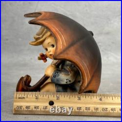 Rare Hummel Goebel Umbrella Boy & Girl 152 / 0 A & B Figurine TMK 4 1964 1972 Rare Hummel Goebel Umbrella Boy & Girl 152 / 0 A & B Figurine TMK 4 1964 1972