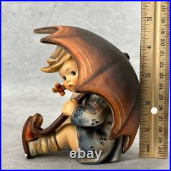 Rare Hummel Goebel Umbrella Boy & Girl 152 / 0 A & B Figurine TMK 4 1964 1972 Rare Hummel Goebel Umbrella Boy & Girl 152 / 0 A & B Figurine TMK 4 1964 1972