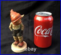 Rare Hummel March Winds Boy with Scarf Figurine Incised Crown Germany TMK-1 #43