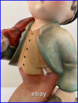 Rare Hummel Merry Wanderer Figurine 7/1 TMK 1 Double Crown Mark 7 3/4 Read Rare Hummel Merry Wanderer Figurine 7/1 TMK 1 Double Crown Mark 7 3/4 Read