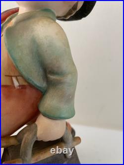 Rare Hummel Merry Wanderer Figurine 7/1 TMK 1 Double Crown Mark 7 3/4 Read Rare Hummel Merry Wanderer Figurine 7/1 TMK 1 Double Crown Mark 7 3/4 Read