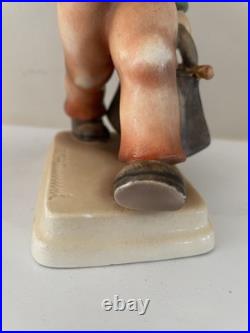 Rare Hummel Merry Wanderer Figurine 7/1 TMK 1 Double Crown Mark 7 3/4 Read Rare Hummel Merry Wanderer Figurine 7/1 TMK 1 Double Crown Mark 7 3/4 Read