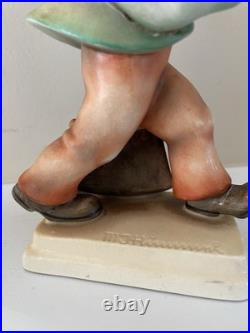 Rare Hummel Merry Wanderer Figurine 7/1 TMK 1 Double Crown Mark 7 3/4 Read Rare Hummel Merry Wanderer Figurine 7/1 TMK 1 Double Crown Mark 7 3/4 Read