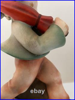 Rare Hummel Merry Wanderer Figurine 7/1 TMK 1 Double Crown Mark 7 3/4 Read Rare Hummel Merry Wanderer Figurine 7/1 TMK 1 Double Crown Mark 7 3/4 Read