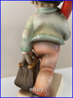 Rare Hummel Merry Wanderer Figurine 7/1 TMK 1 Double Crown Mark 7 3/4 Read Rare Hummel Merry Wanderer Figurine 7/1 TMK 1 Double Crown Mark 7 3/4 Read