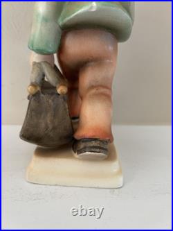 Rare Hummel Merry Wanderer Figurine 7/1 TMK 1 Double Crown Mark 7 3/4 Read Rare Hummel Merry Wanderer Figurine 7/1 TMK 1 Double Crown Mark 7 3/4 Read