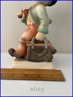 Rare Hummel Merry Wanderer Figurine 7/1 TMK 1 Double Crown Mark 7 3/4 Read Rare Hummel Merry Wanderer Figurine 7/1 TMK 1 Double Crown Mark 7 3/4 Read