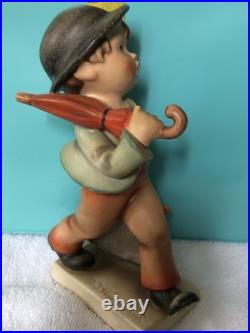 Rare Hummel Merry Wanderer TMK 2 Full Bee Downward Eyelashes Germany Perfect 7/0