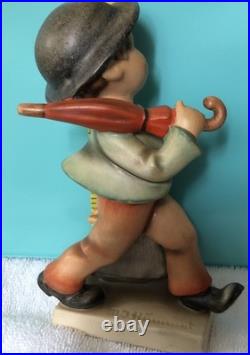 Rare Hummel Merry Wanderer TMK 2 Full Bee Downward Eyelashes Germany Perfect 7/0