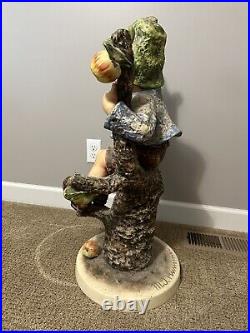 Rare JUMBO 33 Goebel Hummel Apple Tree Boy 141/X 1976 Figurine Germany