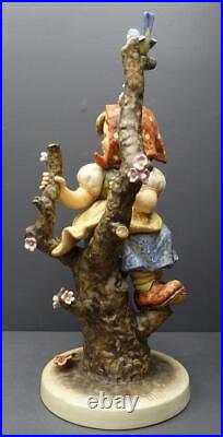 Rare JUMBO 33 Goebel Hummel Apple Tree Girl 141/X 1976 Figurine Germany