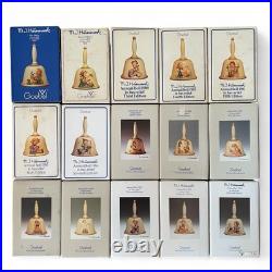 Rare M. J. Hummel Annual Bells Collection 1978-1992 by Goebel-Original Boxes