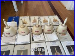 Rare M. J. Hummel Annual Bells Collection 1978-1992 by Goebel-Original Boxes