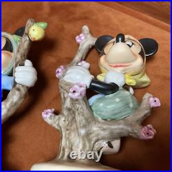Rare Signed & Dated Goebel Hummel Disney-apple Tree- Mickey & Minnie