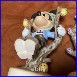 Rare Signed & Dated Goebel Hummel Disney-apple Tree- Mickey & Minnie