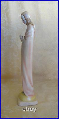 Rare TMK1 Germany Hummel Goebel Madonna Virgin Mary With Halo Figurine #45/I