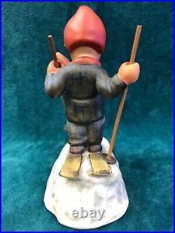 Rare Tmk1 Hummel Little Boy Skier #59 Figurine 1935-1949 Stamped Crown Bo