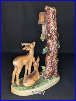 Rare VTG Goebel Hummel 183 Forest Shrine Figurine Deer Madonna W Germany
