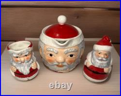 Rare Vintage Hummel Goebel Santa Teapot Sugar Creamer Set Germany Full Bee 1956 Rare Vintage Hummel Goebel Santa Teapot Sugar Creamer Set Germany Full Bee 1956