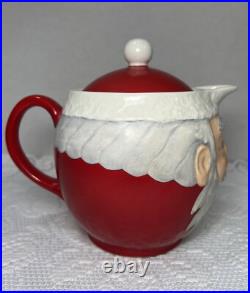Rare Vintage Hummel Goebel Santa Teapot Sugar Creamer Set Germany Full Bee 1956 Rare Vintage Hummel Goebel Santa Teapot Sugar Creamer Set Germany Full Bee 1956