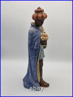 Rare Vintage MJ Hummel Goebel 260 N Jumbo Wiseman King 13 1968 Nativity Signed