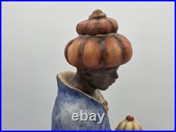 Rare Vintage MJ Hummel Goebel 260 N Jumbo Wiseman King 13 1968 Nativity Signed