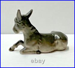 Rare Vintage Tmk4 Goebel Hummel Naitivity Donkey Figurine Germany #hx281
