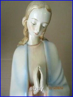 Rare Vtg Goebel Hummel Madonna Virgin Mary 16 Figure US Occupied Zone #46 TM-1