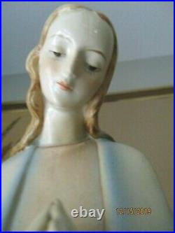 Rare Vtg Goebel Hummel Madonna Virgin Mary 16 Figure US Occupied Zone #46 TM-1