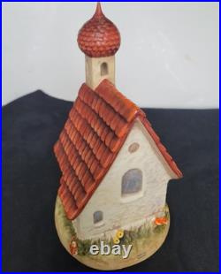 SCARCE Large Goebel Hummel Chapel Time Clock Keeps Good Time Excellent H9/85 XX SCARCE Large Goebel Hummel Chapel Time Clock Keeps Good Time Excellent H9/85 XX