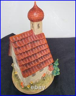 SCARCE Large Goebel Hummel Chapel Time Clock Keeps Good Time Excellent H9/85 XX SCARCE Large Goebel Hummel Chapel Time Clock Keeps Good Time Excellent H9/85 XX