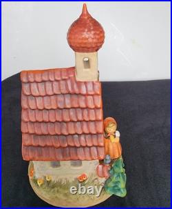 SCARCE Large Goebel Hummel Chapel Time Clock Keeps Good Time Excellent H9/85 XX SCARCE Large Goebel Hummel Chapel Time Clock Keeps Good Time Excellent H9/85 XX