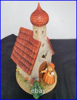SCARCE Large Goebel Hummel Chapel Time Clock Keeps Good Time Excellent H9/85 XX SCARCE Large Goebel Hummel Chapel Time Clock Keeps Good Time Excellent H9/85 XX