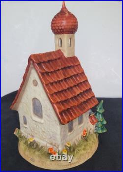 SCARCE Large Goebel Hummel Chapel Time Clock Keeps Good Time Excellent H9/85 XX SCARCE Large Goebel Hummel Chapel Time Clock Keeps Good Time Excellent H9/85 XX