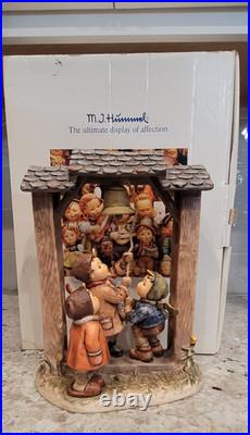 SIGNED Goebel M. I. Hummel Let's Tell the World HUM 487 Century Figure