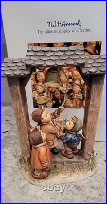 SIGNED Goebel M. I. Hummel Let's Tell the World HUM 487 Century Figure