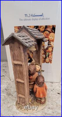 SIGNED Goebel M. I. Hummel Let's Tell the World HUM 487 Century Figure