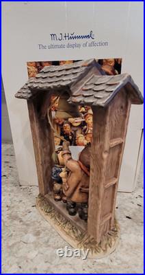 SIGNED Goebel M. I. Hummel Let's Tell the World HUM 487 Century Figure