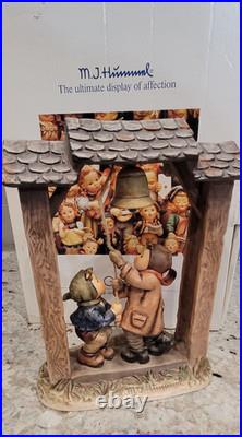 SIGNED Goebel M. I. Hummel Let's Tell the World HUM 487 Century Figure