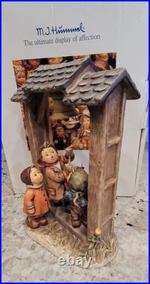 SIGNED Goebel M. I. Hummel Let's Tell the World HUM 487 Century Figure