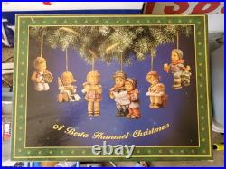 Set/Box of 36 Goebel Berta Hummel Christmas Porcelain Ornaments with COAs