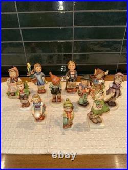 Set of 12 Vintage Hummel Goebel Figurines in near Mint Condition