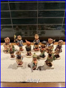 Set of 12 Vintage Hummel Goebel Figurines in near Mint Condition