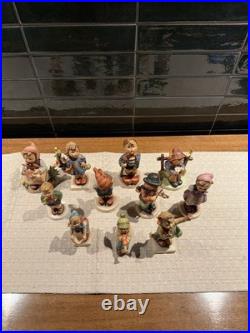 Set of 12 Vintage Hummel Goebel Figurines in near Mint Condition
