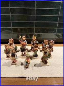 Set of 12 Vintage Hummel Goebel Figurines in near Mint Condition