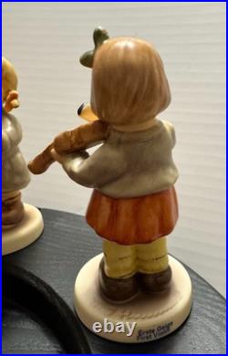 Set of 4 Vintage Goebel Hummel figurines Kinder Choir with stand and lamplight