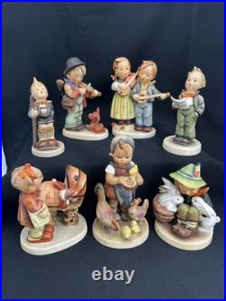 Set of 7 GOEBEL HUMMEL FIGURINE GERMANY, TMK 2