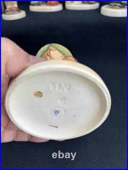 Set of 7 GOEBEL HUMMEL FIGURINE GERMANY, TMK 2